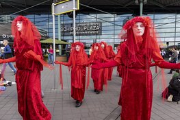 14 mei manifestatie Krimp de luchtvaart op Schiphol