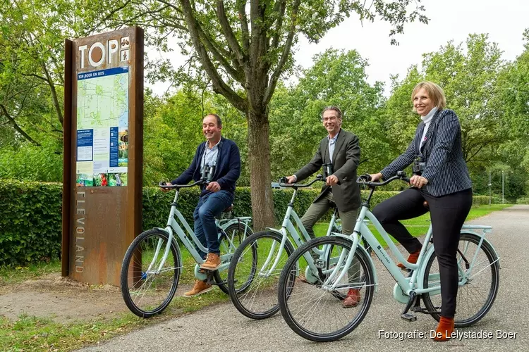 Nieuw Toeristisch Overstap Punt in Natuurpark Lelystad