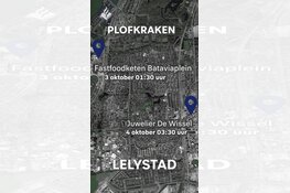 Gezocht: Plofkraken in Lelystad