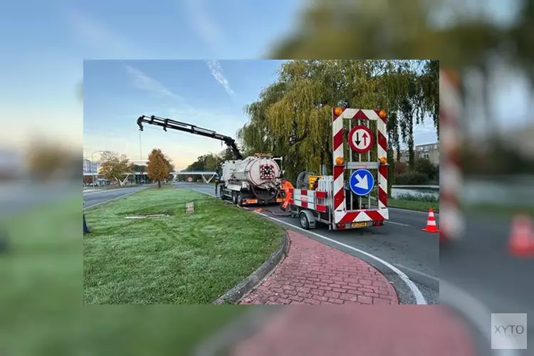 Groot onderhoud Houtribdreef start met werkzaamheden aan het riool