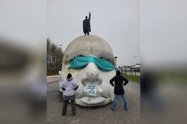 Extinction Rebellion blinddoekt Boven Water in Bataviastad