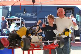 Fraai NK-podium voor Jason Duijvestijn in Strijen, vader Sebastiaan debuteert op dezelfde baan