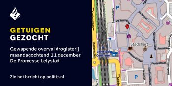 Gezocht: Gewapende overval De Promesse