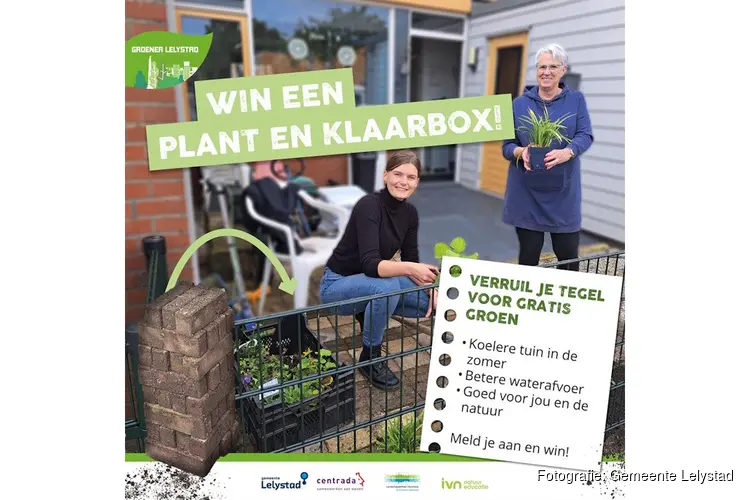 Lever een tegel in en maak een kans op een Plant & Klaarbox