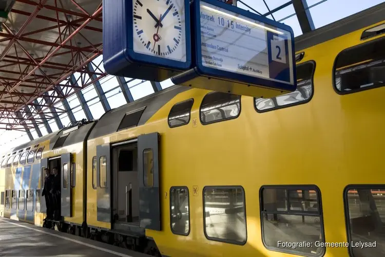 Vanaf 2025 gaan meer treinen van en naar Lelystad rijden
