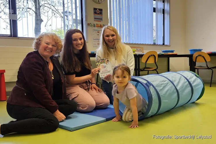 Lelystadse consultatiebureaus succesvol aan de slag met beweegstimulering bij jonge kinderen