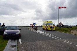 Aanrijding op Markerwaarddijk tussen Enkhuizen en Lelystad